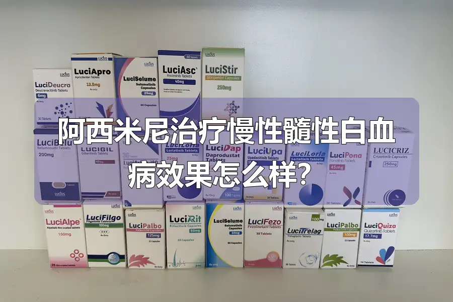 阿西米尼治疗慢性髓性白血病效果怎么样?
